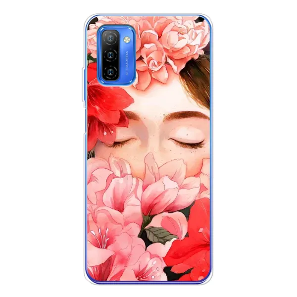 Чехол с принтом «Глаза в цветах» для Ulefone Note 12 Чехол с принтом «Глаза в цветах» для Ulefone Note 12