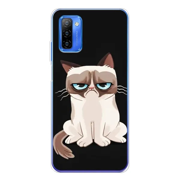 Чехол с принтом «Грустный кот» для Ulefone Note 12 Чехол с принтом «Грустный кот» для Ulefone Note 12