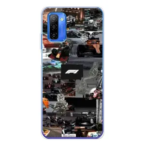 Чехол с принтом «Гоночный коллаж Ф1» для Ulefone Note 12