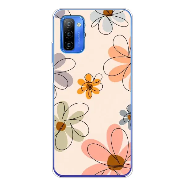 Чехол с принтом «Разноцветные цветы» для Ulefone Note 12 Чехол с принтом «Разноцветные цветы» для Ulefone Note 12
