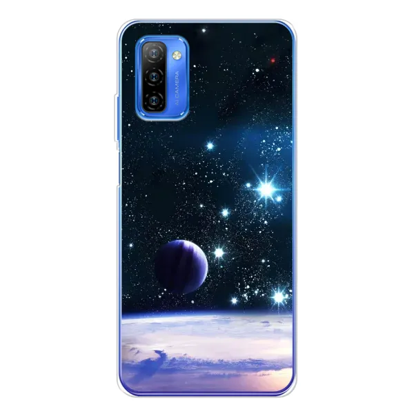 Чехол с принтом «Космический вид» для Ulefone Note 12