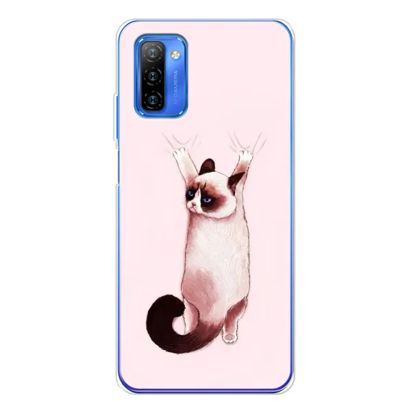 Чехол с принтом «Котик падает» для Ulefone Note 12