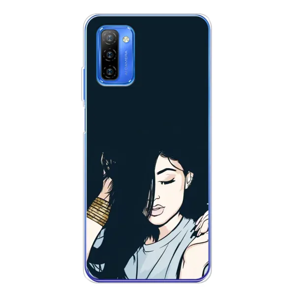 Чохол з принтом «Гарна дівчина» для Ulefone Note 12 Чохол з принтом «Гарна дівчина» для Ulefone Note 12