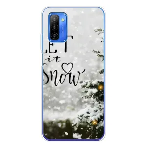 Новогодние, Праздничные Чехлы для Ulefone Note 12 - 2024 год (Let it snow)