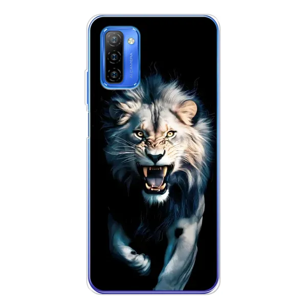 Чохол з принтом «Лев у темряві» для Ulefone Note 12