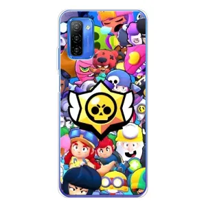 Чехол для Ulefone Note 12 Бравл Старс (VPrint) (Лого Brawl Stars)