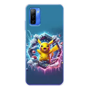 Чехол с Пикачу на Ulefone Note 12 (Лого Пикачу)