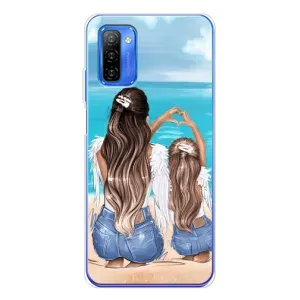 Чехол с печатью для Ulefone Note 12 - (Мама с ребенком) (AlphaPrint) (Мама с доченькой)