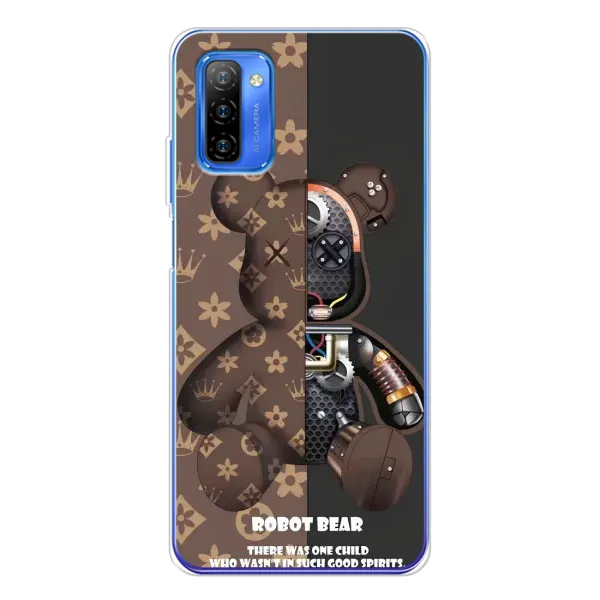 Чехол с принтом «Медведь Луи Витон» для Ulefone Note 12