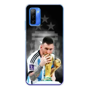 Чехлы для Ulefone Note 12 (Leo чемпион) (AlphaPrint) (Месси Чемпион)