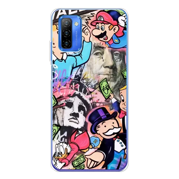 Чохол з принтом «Monopoly man» для Ulefone Note 12