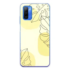 Силконовий чохол з принтом в квітах на Ulefone Note 12