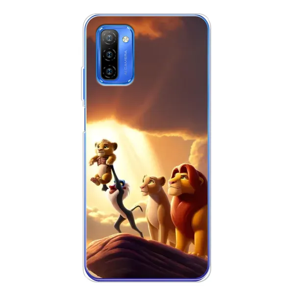 Чохол з принтом «Сімба на презентації» для Ulefone Note 12