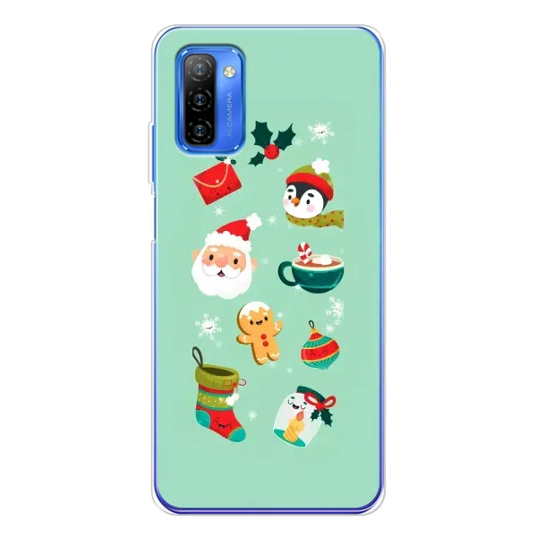 Чехол с принтом «Настроение НГ» для Ulefone Note 12
