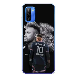 Чехол Неймар для Ulefone Note 12 (AlphaPrint) (Неймар Лев)