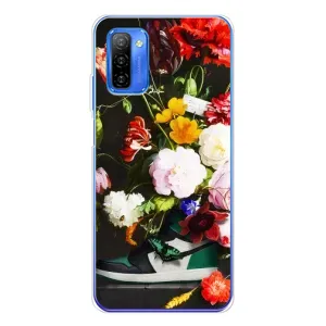 Брендновые Чехлы для Ulefone Note 12 - (PREMIUMPrint) (Nike цветы)