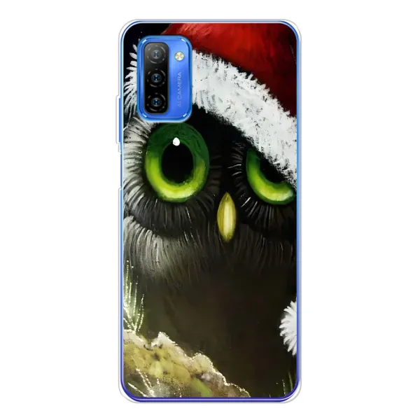 Чехол с принтом «Новогодняя Сова» для Ulefone Note 12
