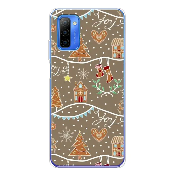 Чехол с принтом «Новогодние пряники» для Ulefone Note 12 Чехол с принтом «Новогодние пряники» для Ulefone Note 12