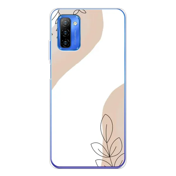Чохол з принтом «Нюдова гілочка абстракція» для Ulefone Note 12