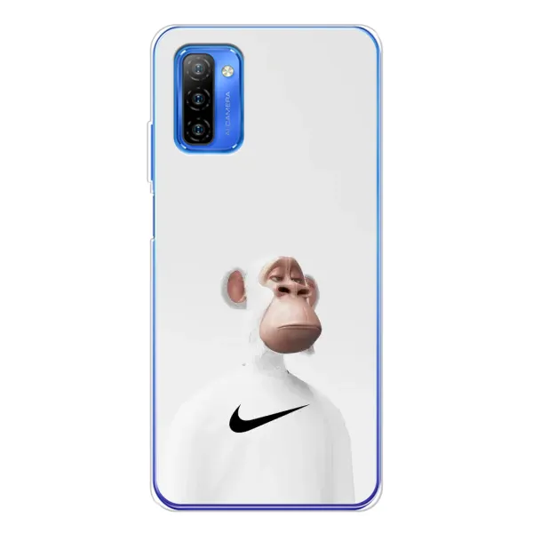 Чехол с принтом «обезьяна NFT Nike» для Ulefone Note 12