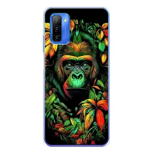 Чехол с Обезьянами Ulefone Note 12 - (AlphaPrint) (Обезьяна в тропиках)