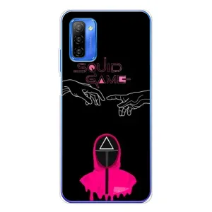 Чехол Гра в кальмара для Ulefone Note 12 (Минимализм Игра кальмара)