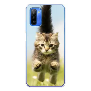 Чехлы с Котиками для Ulefone Note 12 (VPrint) (Прыжок кота)