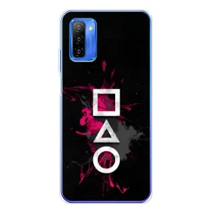 Чехол Гра в кальмара для Ulefone Note 12 (Символы Игра кальмара)