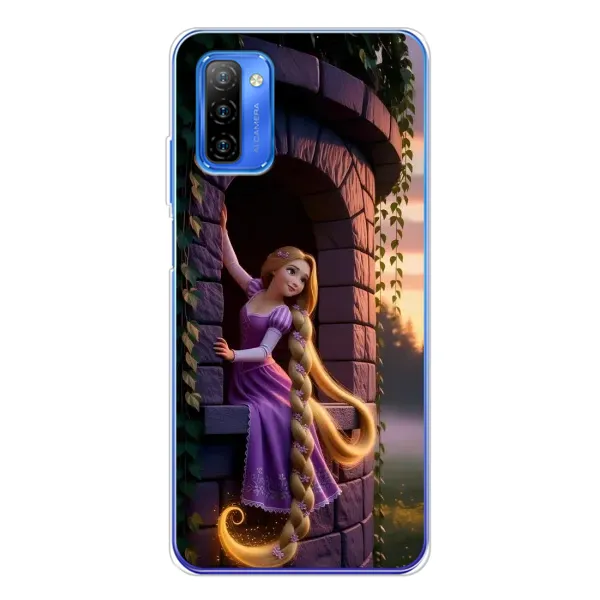 Чохол з принтом «Рапунцель на вежі» для Ulefone Note 12