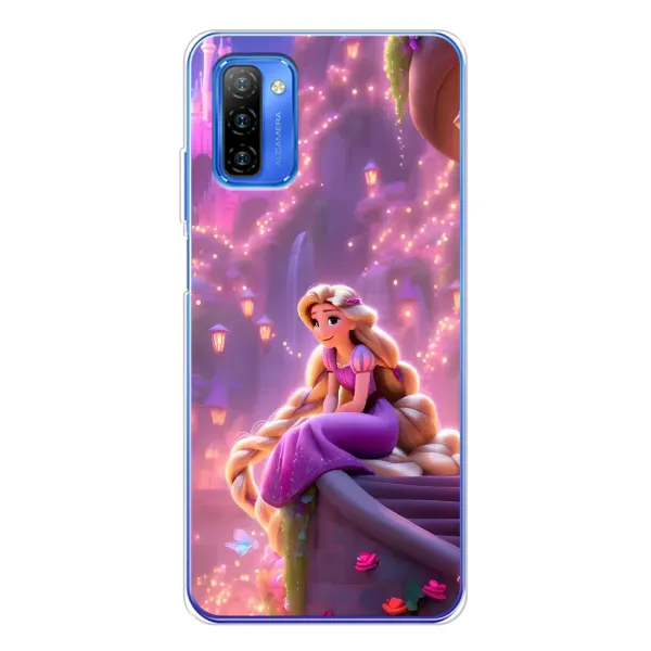 Чохол з принтом «Рапунцель у замку» для Ulefone Note 12