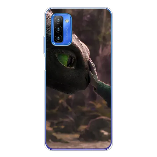 Чохол з принтом «Сцена з драконом» для Ulefone Note 12
