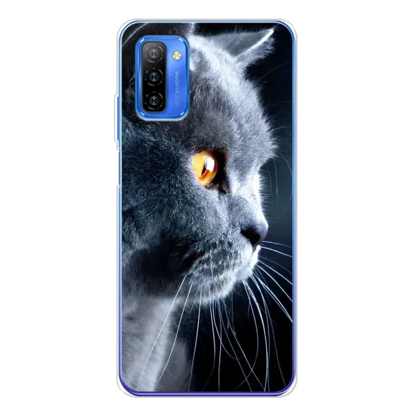 Чехол с принтом «Серый Кот» для Ulefone Note 12