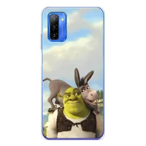 Чехол с мультфильмом Шрек на Ulefone Note 12 (Шрек и Осел)