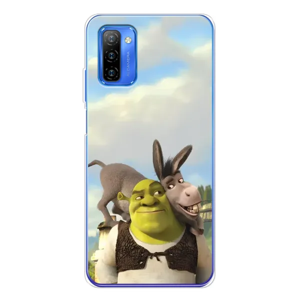 Чехол с принтом «Шрек и Осел» для Ulefone Note 12