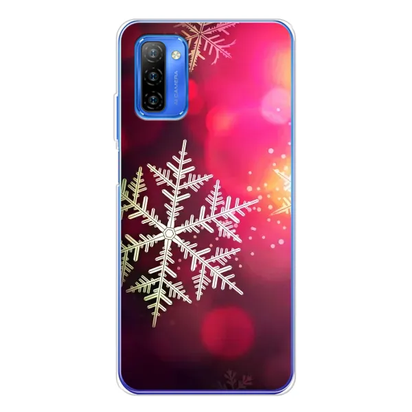 Чехол с принтом «Снежинка» для Ulefone Note 12