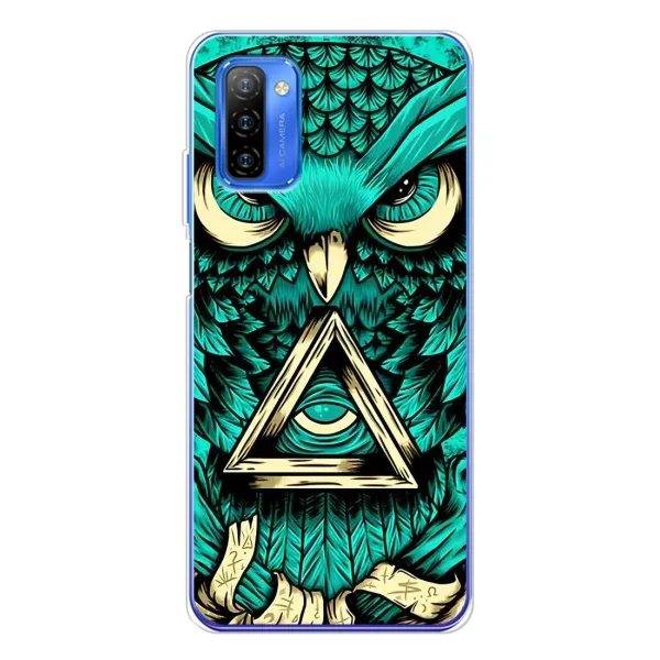 Чехол с принтом «Сова с глазом» для Ulefone Note 12