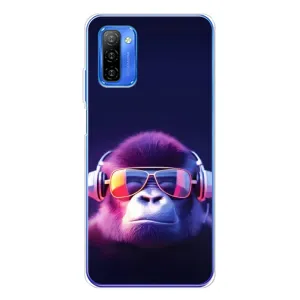 Чехол с Обезьянами Ulefone Note 12 - (AlphaPrint) (Стильная обезьяна)