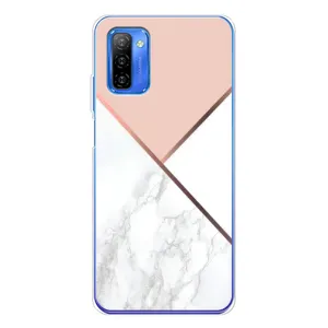 Мраморный чехол на Ulefone Note 12 (VPrint) (Тройной мрамор)