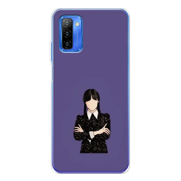 Чехол с принтом «Уэнздей в черном» для Ulefone Note 12 Чехол с принтом «Уэнздей в черном» для Ulefone Note 12