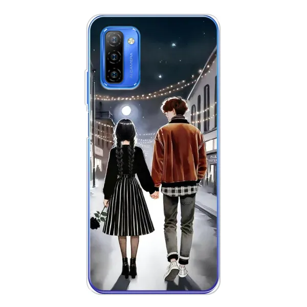 Чохол з принтом «Венздей та Тайлер» для Ulefone Note 12