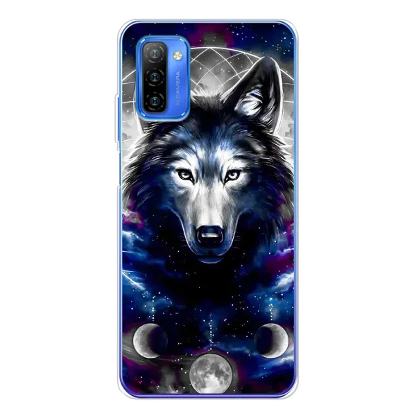 Чехол с принтом «Волк» для Ulefone Note 12 Чехол с принтом «Волк» для Ulefone Note 12