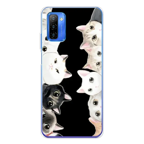 Чехол с принтом «Взгляд котов» для Ulefone Note 12