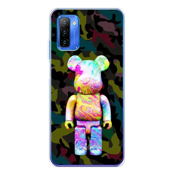 Чохол з принтом «Яскравий Bearbrick» для Ulefone Note 12