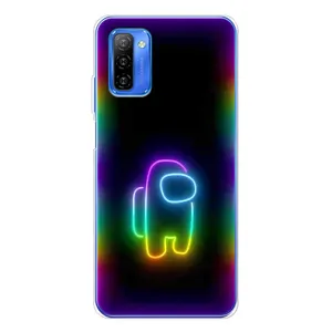 Чехол Амонг Ас для Ulefone Note 12 (AlphaPrint) (Яркий скин)
