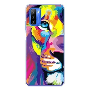 Чехол со Львом для Ulefone Note 12 (VPrint) (Яркий Лев)