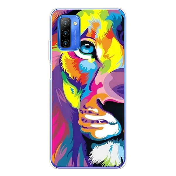 Чехол с принтом «Яркий Лев» для Ulefone Note 12