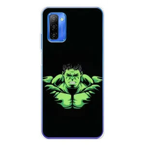 Чехлы с героями Марвел Ulefone Note 12 (VPrint) (Зелёный Халк)