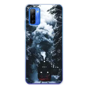 Новогодние, Праздничные Чехлы для Ulefone Note 12 - 2024 год (Зимний поезд)