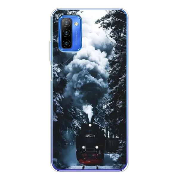 Чехол с принтом «Зимний поезд» для Ulefone Note 12 Чехол с принтом «Зимний поезд» для Ulefone Note 12