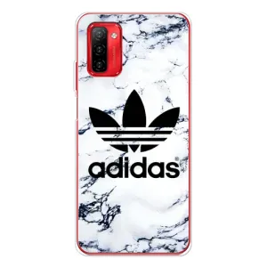 Чохли Адидас для Ulefone Note 12P (AlphaPrint) (Адідас на мраморі)